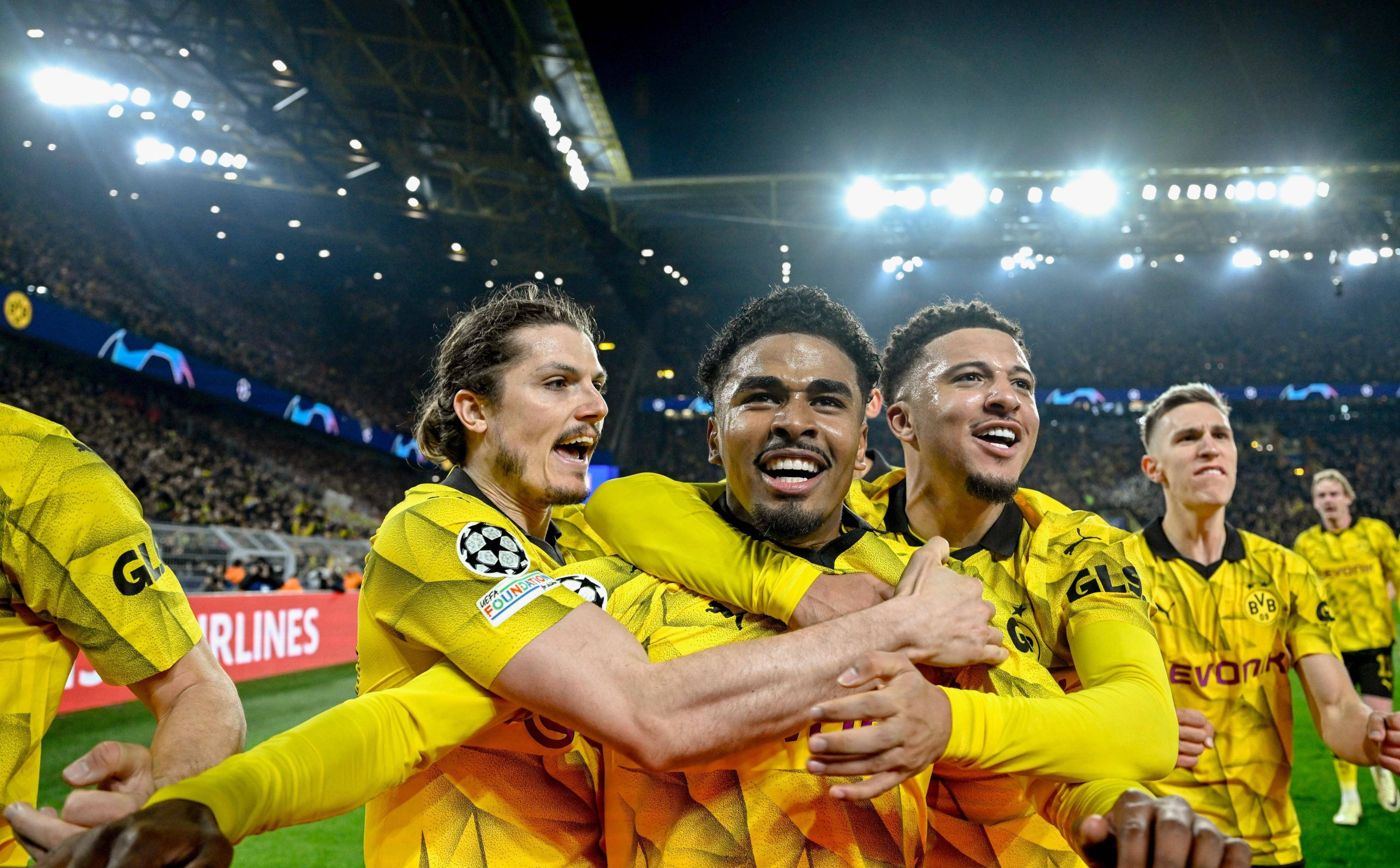 sports jnh-多特蒙德击败巴黎，锁定欧冠四强