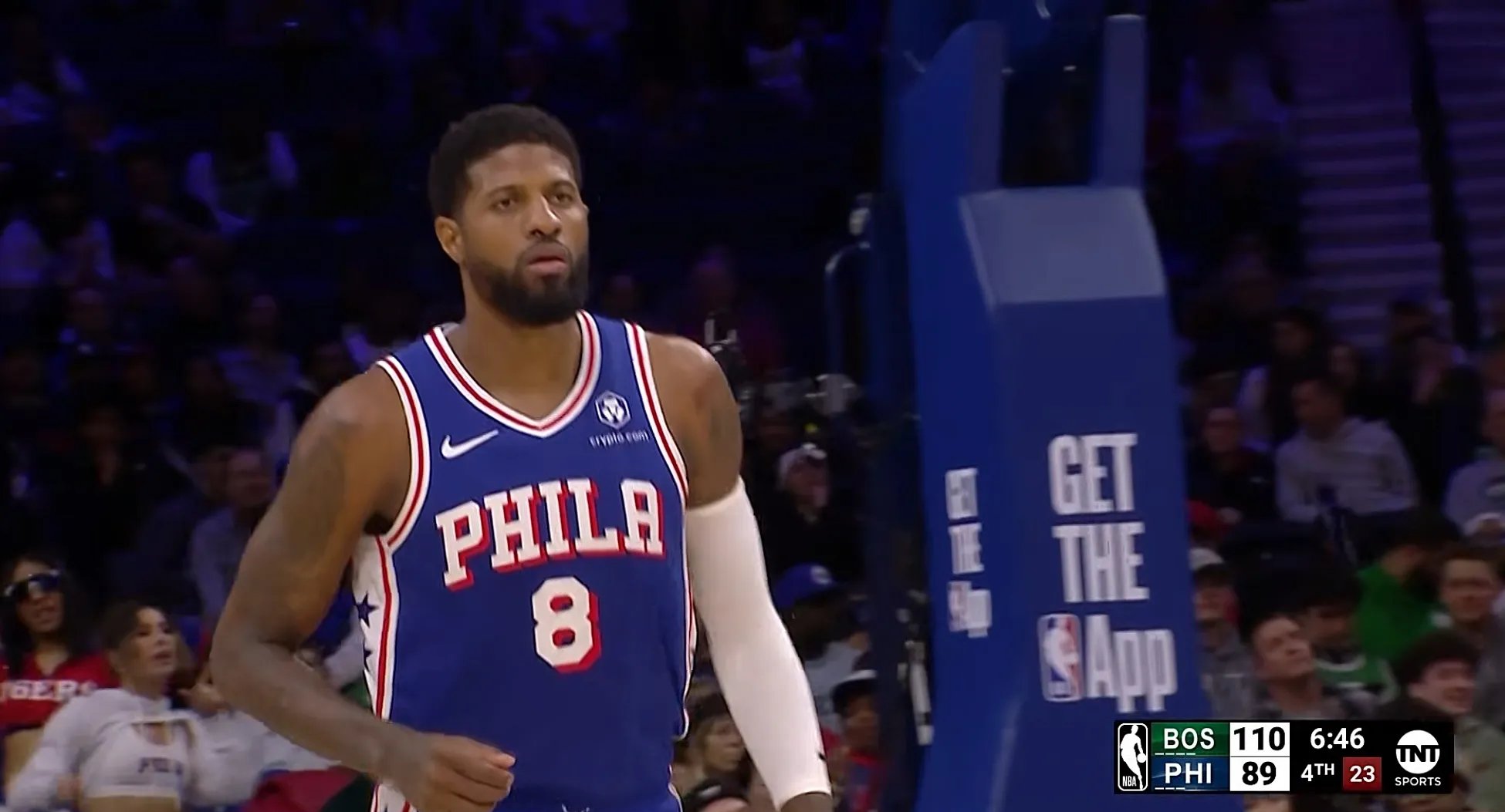 金年会电子-乔治肩伤初愈复出首秀火热的简单介绍